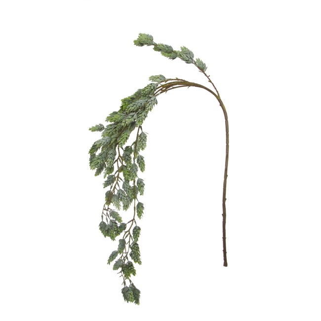 Artificial Hops Hanging Plants Bush Dark Green (118cmH)