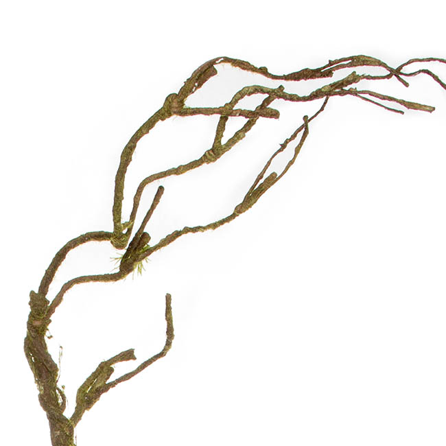 Artificial Moss Twig Branch Brown (117cmH)