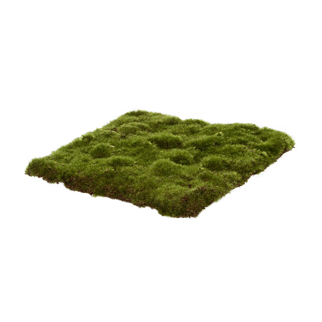 Artificial Rocky Moss Mat Green (20cmx20cm)