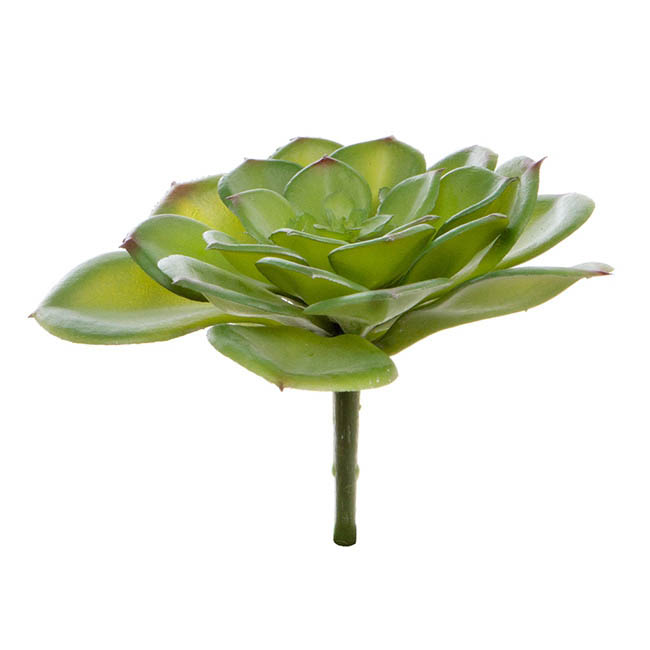 Artificial Succulent Rosette Green (11cmx12cmH)