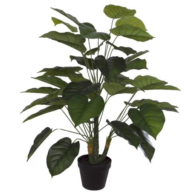 Artificial Pothos Potted Plant Real Touch Green (90cmH)