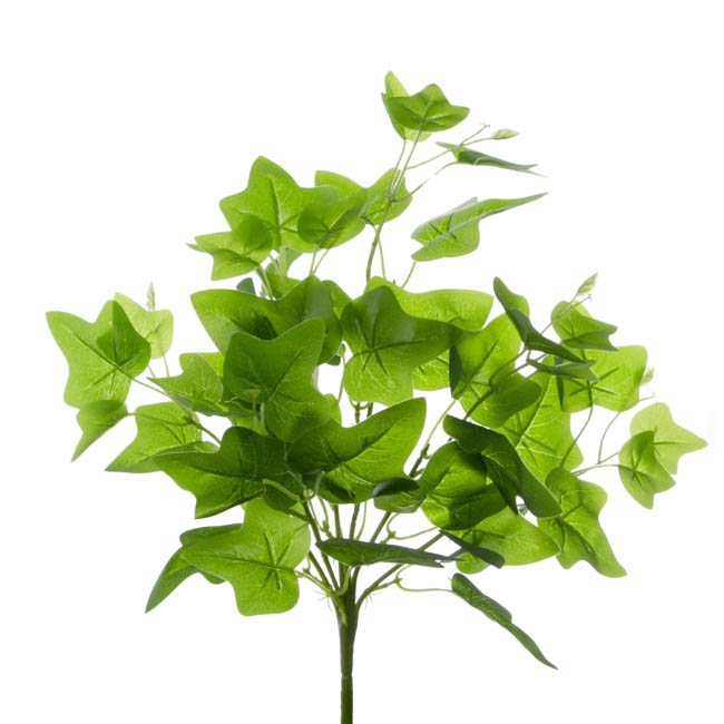 English Ivy Bush Real Touch x7 Green (40cm)