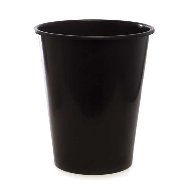 Dutch Flower Bucket Plastic Round 13L Black (29Dx33.5cmH)