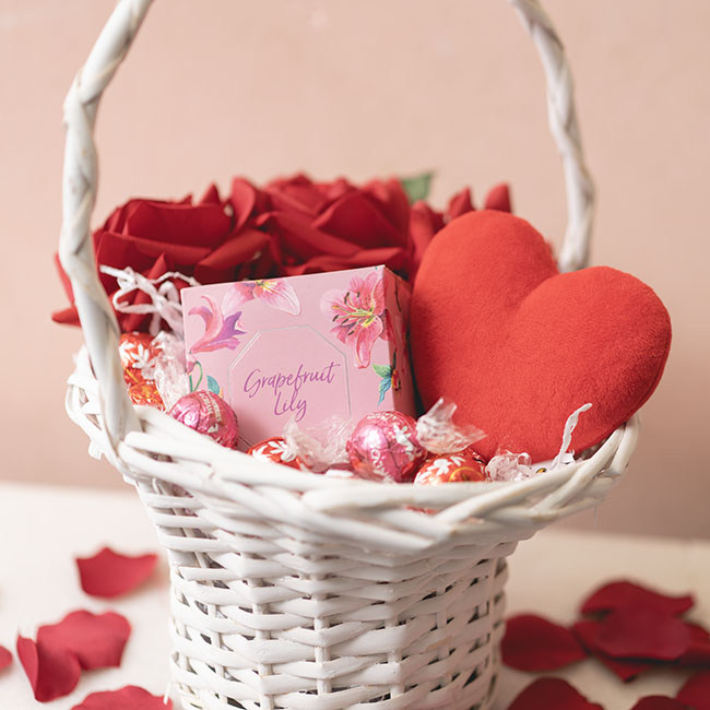 Mini Velvet Love Heart Plush Toy Red (12cmWx10.5cmH)