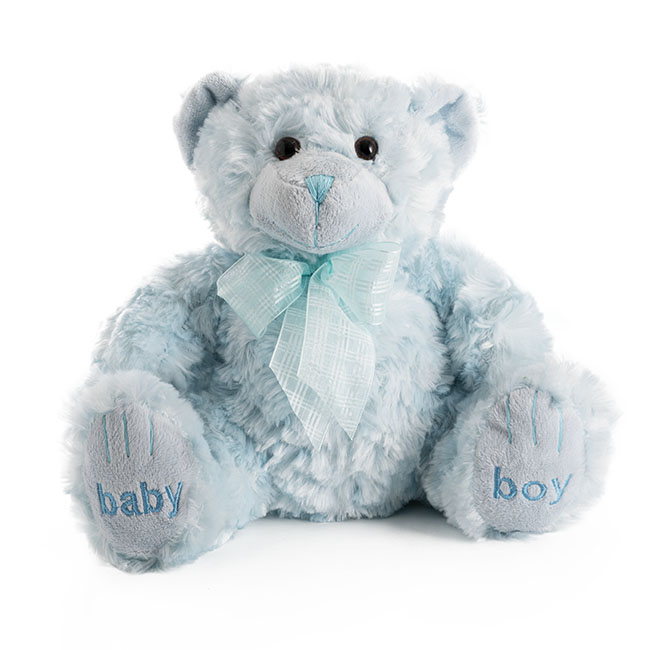 Georgie Teddy Bear Baby Boy Blue (20cmST)