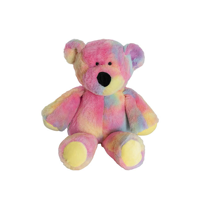 Teddy Bear Ernie Plush Soft Toy Rainbow (25cmST)
