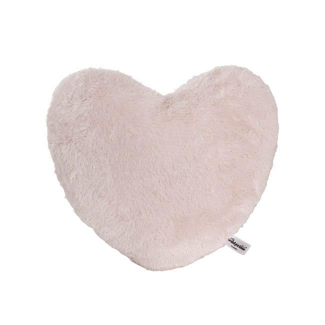 Love Heart Squish Pillow Plushie Soft Pink (35cmHT)