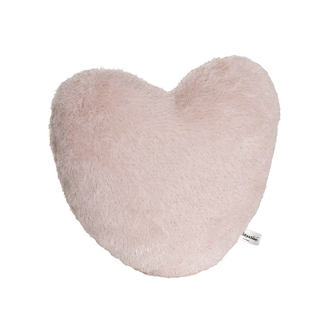 Love Heart Squish Pillow Plushie Soft Pink (35cmHT)