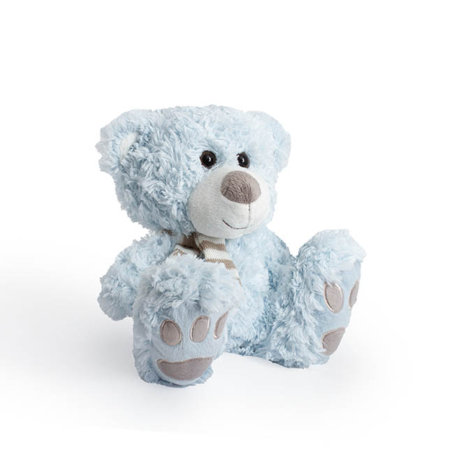 Elliot Teddy Bear Baby Blue (23cmST)