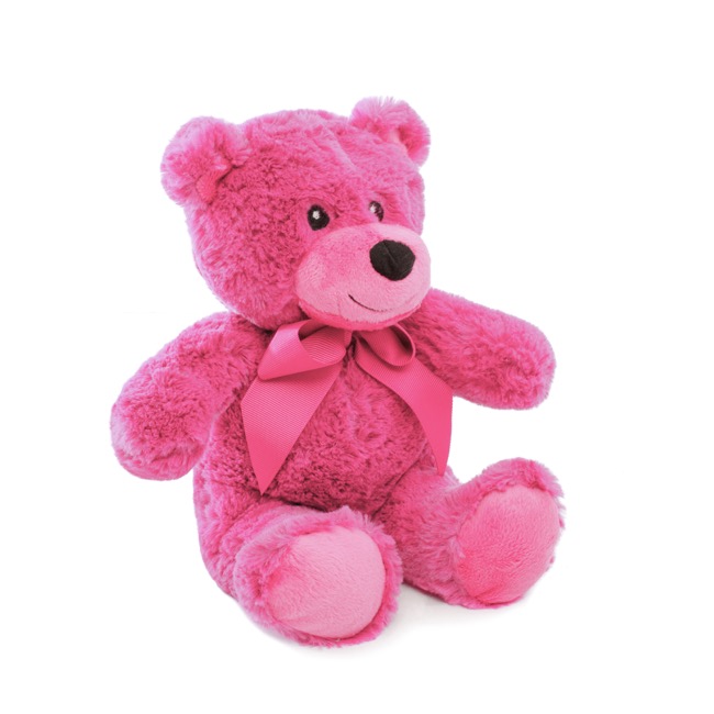 Jelly Bean Teddy Bear Hot Pink (20cmST)
