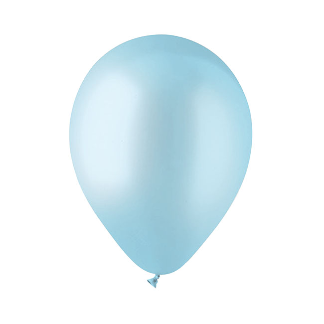 Latex Balloon 12 Pack 36 Pastel Blue (30.5cmD)