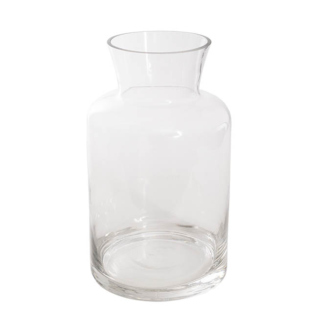 Glass Lisette Vase Clear (15x26cmH)