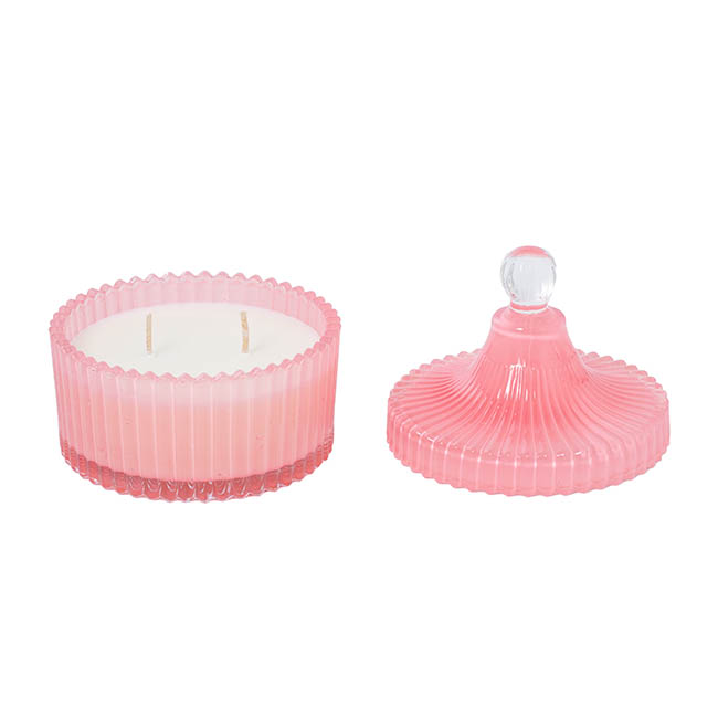Scented Jar Candle Delight Lotus Water 100g (10.5x12.5cmH)