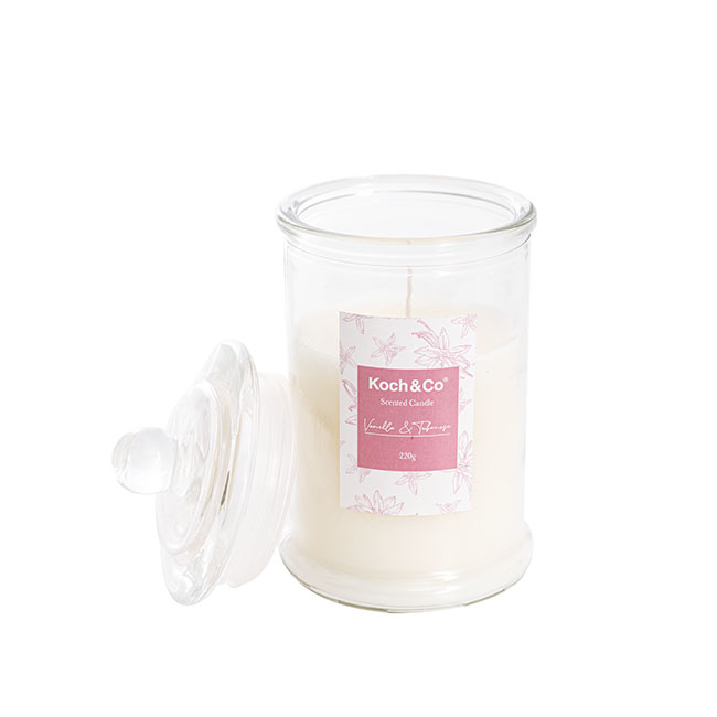 Scented Bonnie Jar Candle Ivory Vanilla Tuberose (8x14.5cmH)
