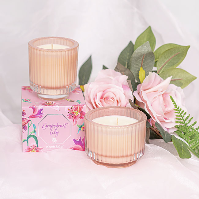 Scented Candle Bloom II Grapefruit Lily 150g (7.9x8.5cmH)