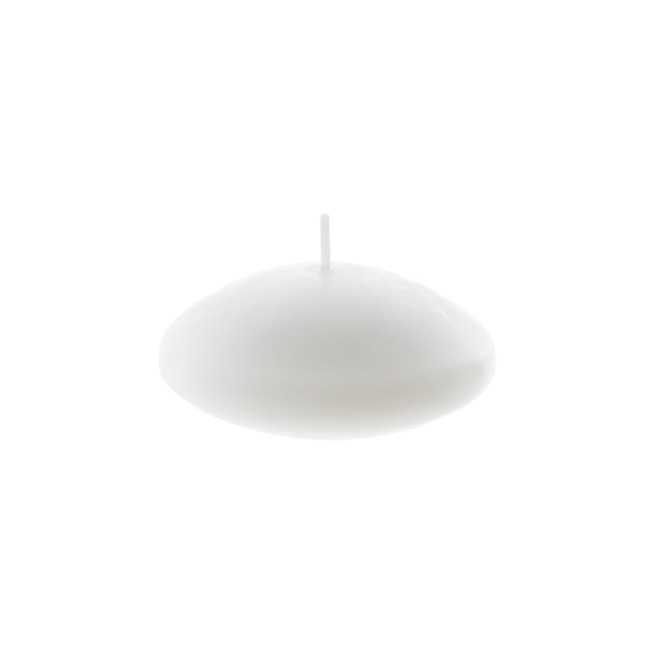 Floating Candle 10 Hour Pack 2 White (7.5Dx3.5cmH)