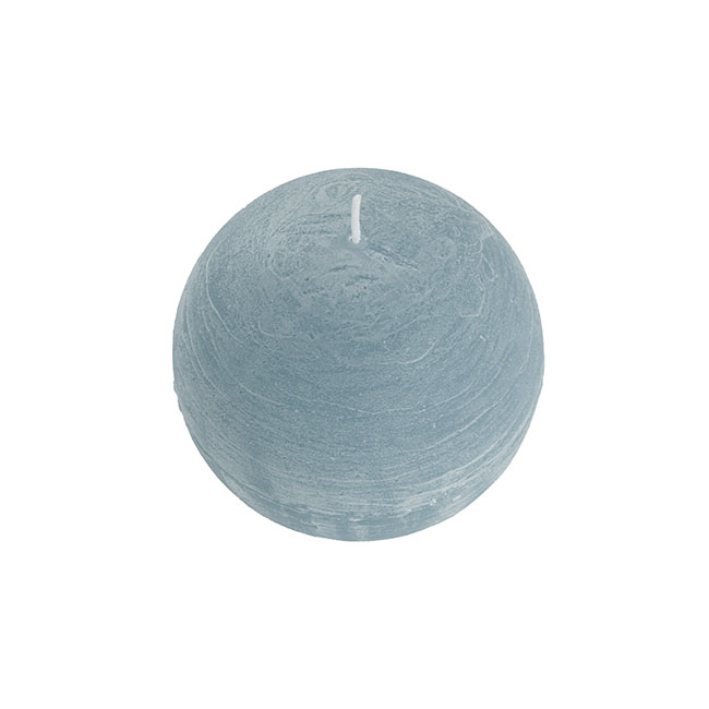 Fleur Ball Candle French Blue (10cmD)
