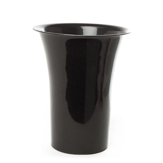 Flower Display Vase 8L Black (27cmDx33cmH)