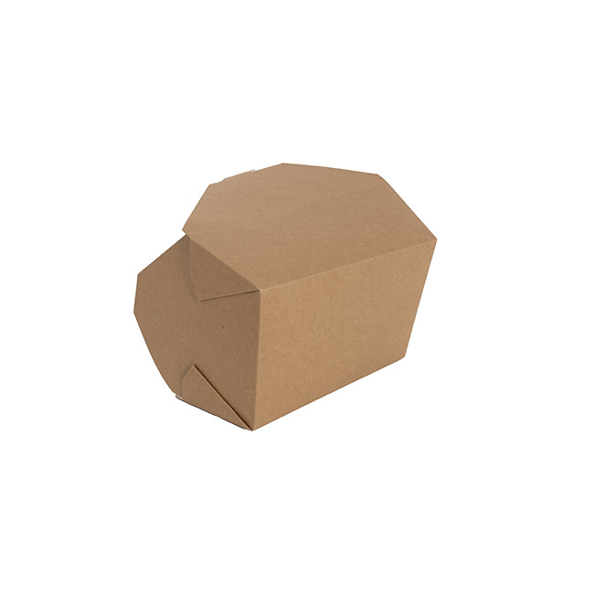 Food Pail Large Pack No.4 Brown (200x140x90mmH)