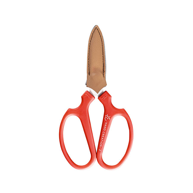 Sakagen Ikebana Long Nose Scissors Red (165mm)