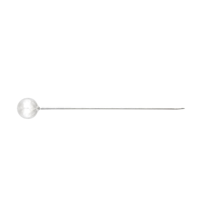 Pearl Pins Round Head Bulk 30 Pack White (8mm x 6cm)