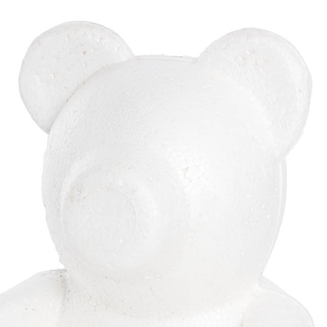 Polystyrene White Bear (21x32cmH)