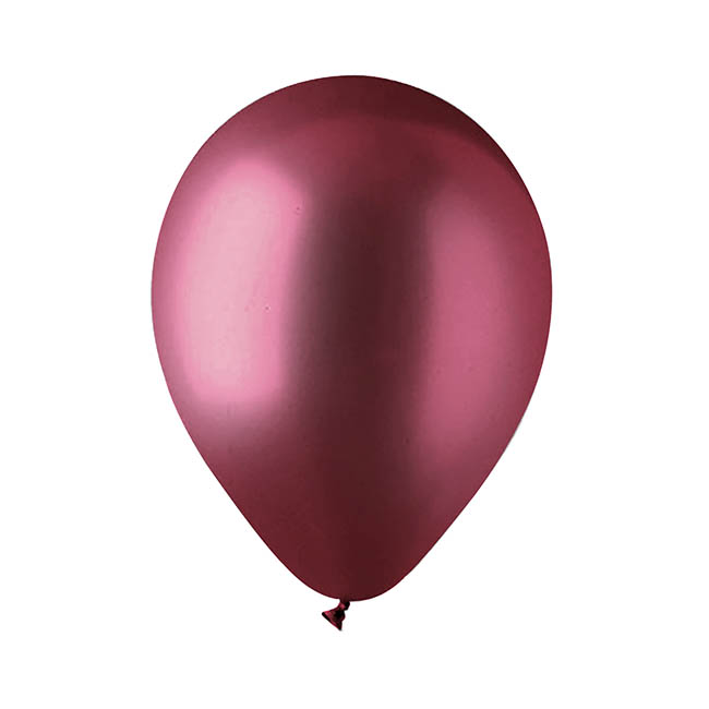 Latex Balloon Helium Grade Pack 18 Burgundy (30cm)