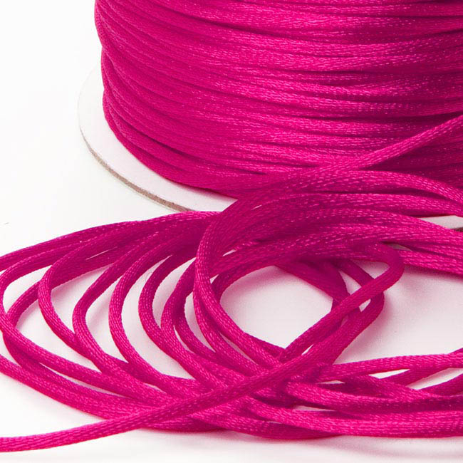Satin Cord Hot Pink (2mmx100m)