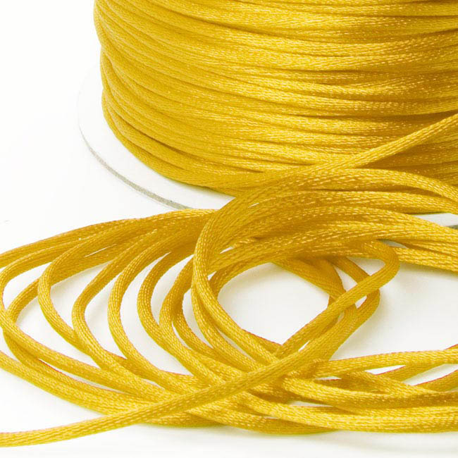 Satin Cord Yellow (2mmx100m)