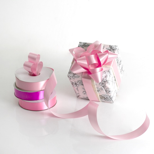 Ribbon Economy Tear Baby Pink (30mmx91m)