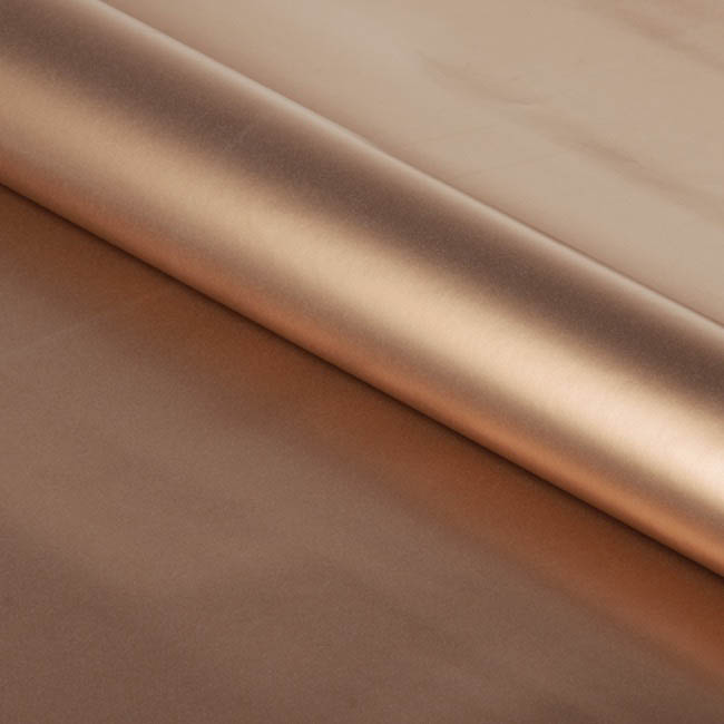 Wrapping Paper Counter Roll Solid Gloss Copper (50cmx50m)