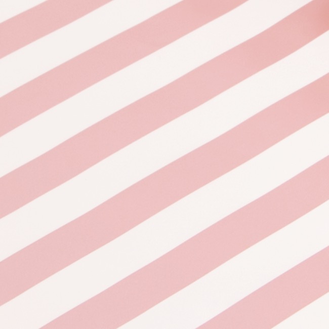 Wrapping Paper Roll Bold Stripe Baby Pink White (50cmx50m)