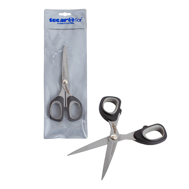 Tecarflor Titanium Coated Scissors Softgrip 17.5cm(7
