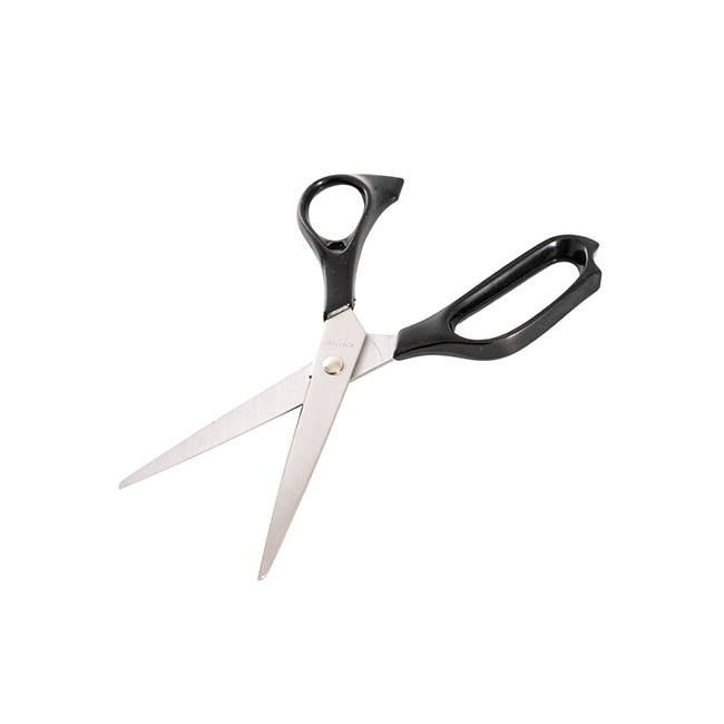 Scissors Florist and Ribbon Black (22cm - 8.5