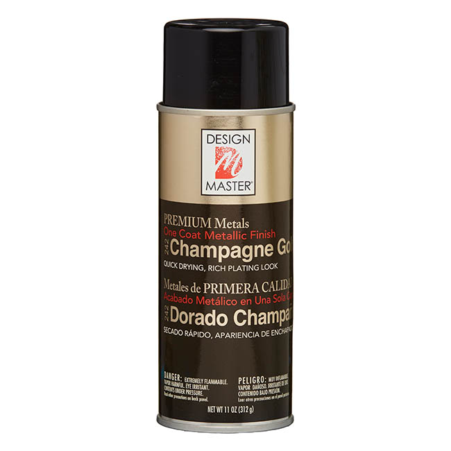 Design Master Spray Premium Metals Champagne Gold (312g)