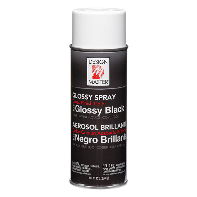 Design Master Spray Paint Glossy Black (340g)