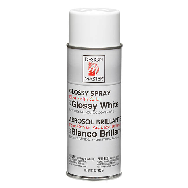 Design Master Spray Paint Glossy White (340g)