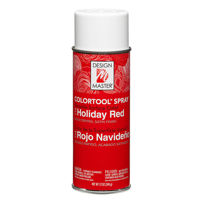 Design Master Spray Paint Colortools Holiday Red (340g)