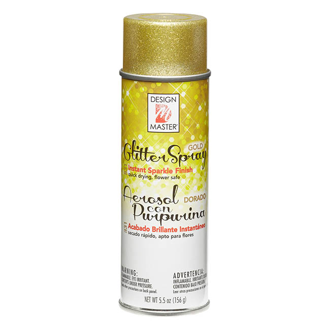 Design Master Spray Paint Glitter Gold (156g)