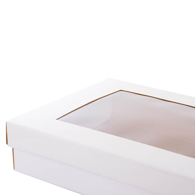 Gourmet Grazing Gift Box Window Large White (40x30x9cmH)