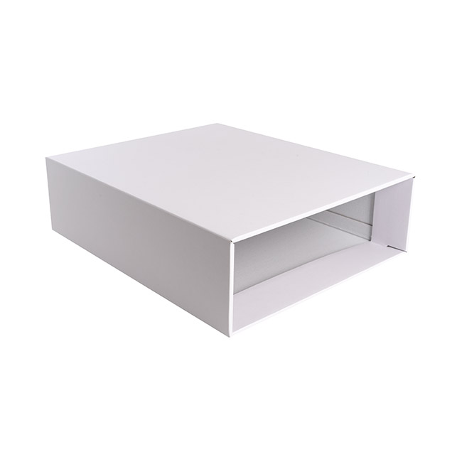 Hamper Gift Drawer Box Large White (42x34x12cmH)