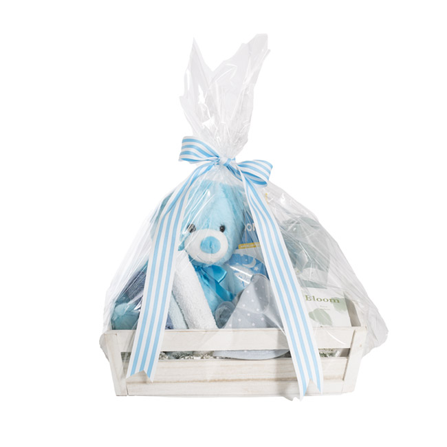 Toby Wooden Gift Hamper Baby Blue