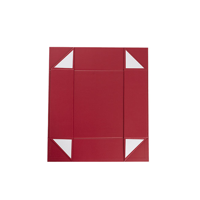 Gourmet Gift Box Magnetic Flap Large Red (38x26x9.5cmH)