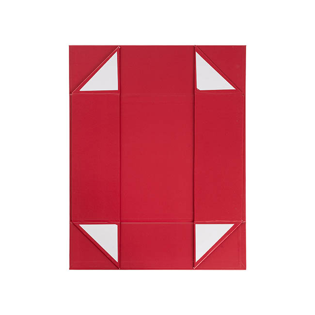Gourmet Gift Box Magnetic Flap Medium Red (32x24x9cmH)
