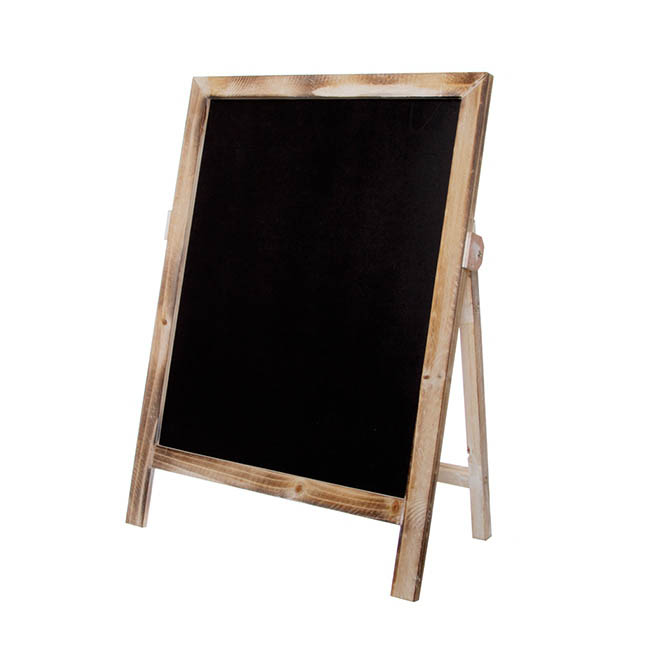 A-Frame Chalkboard Medium Brown (42x60cmH)