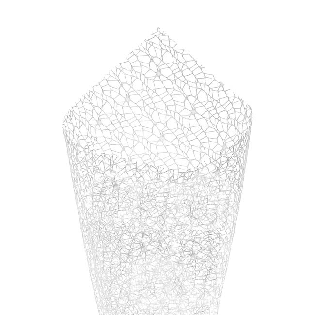 Lace Spider Mesh Sheet White (50x70cm) Pack 40