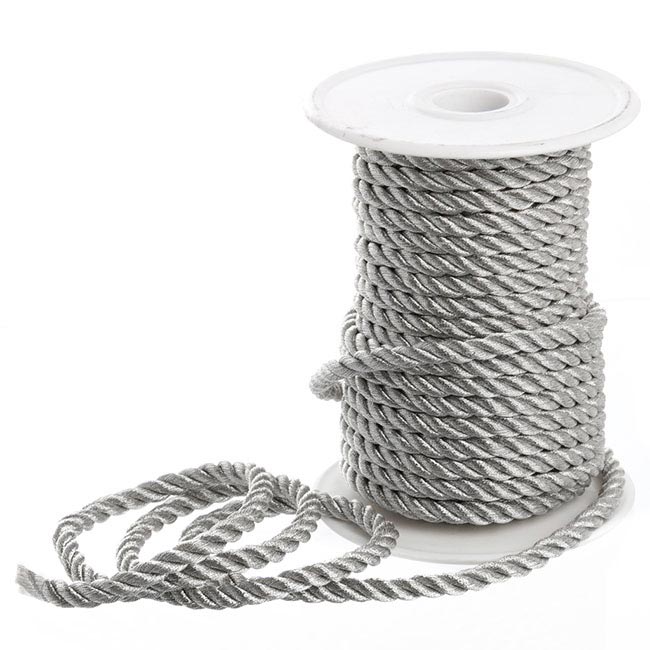 Metallic Rope Silver (4mmx10m)