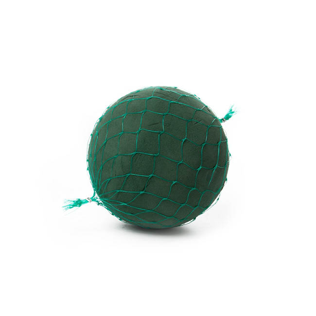 Oasis IDEAL Floral Foam Ball Netted Sphere Green (15cmD)