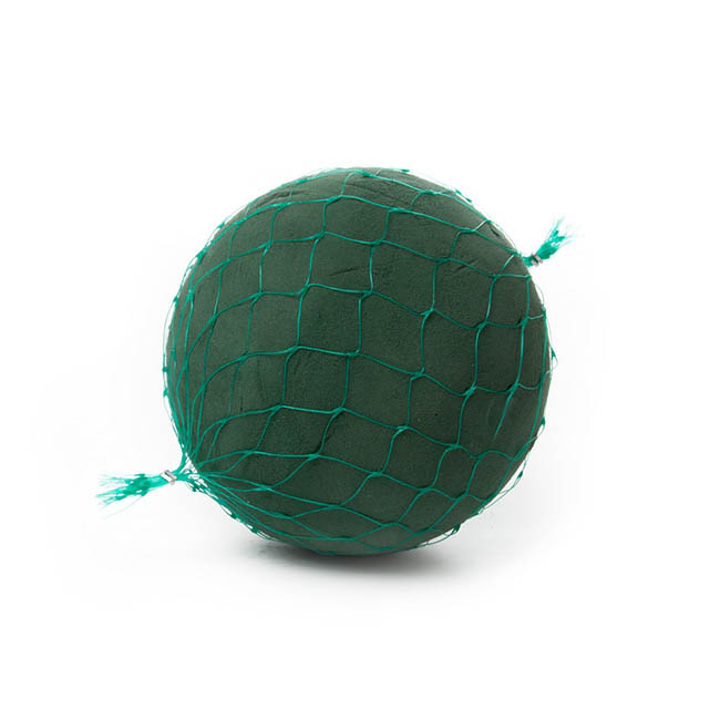 Oasis IDEAL Floral Foam Ball Netted Sphere Green (18cmD)