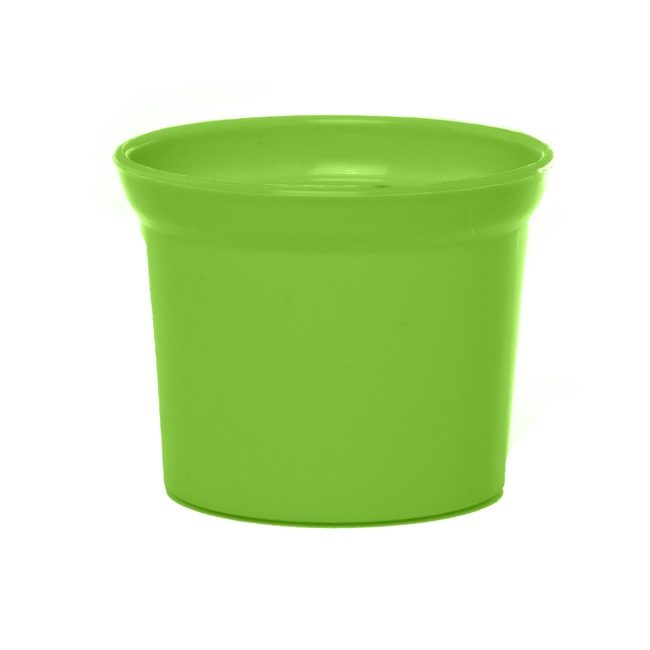 Plastic Pot Mini 10Dx8cmH Lime
